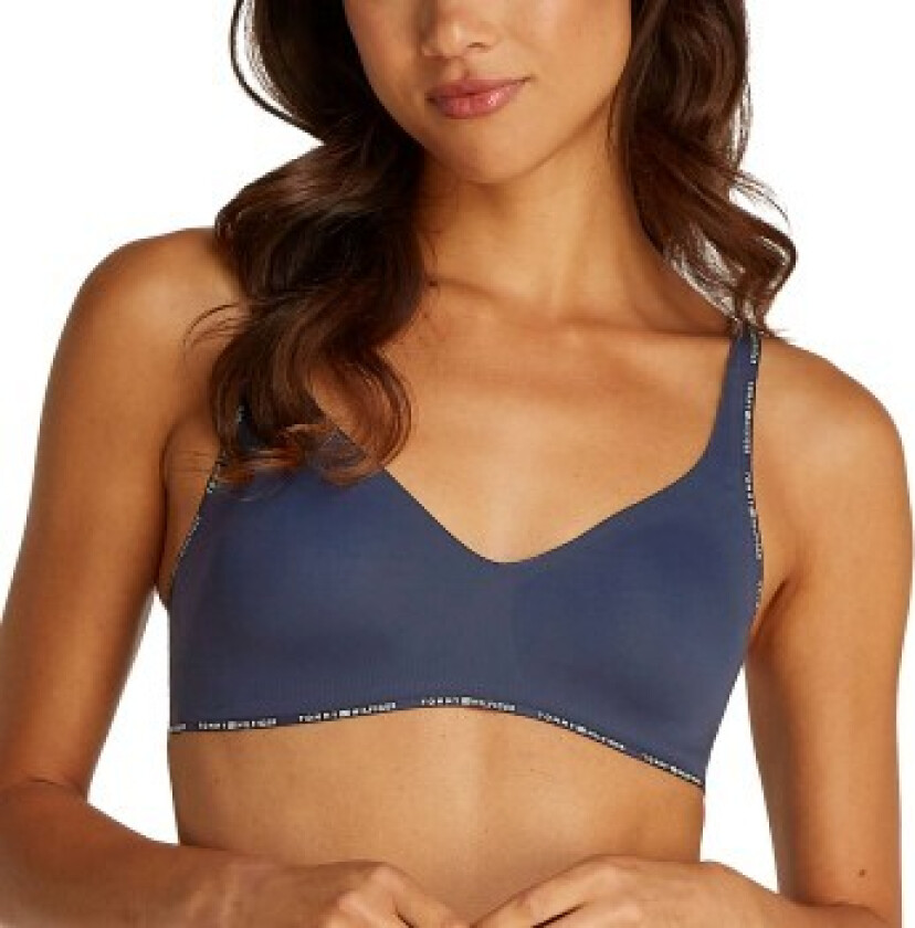 BH Seamless Triangle Bra Mørkblå 3XL Dame