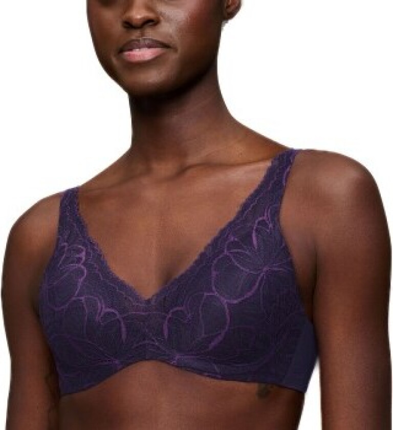 BH Body Make-Up Illusion Lace WP Mørkelilla B 90 Dame