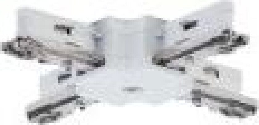 976.87, Montering Sett, Tak, Rustfritt stål, Hvit, Metall, 1000 W, 230 V