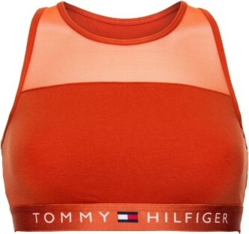 BH Bralette Oransje bomull Medium Dame