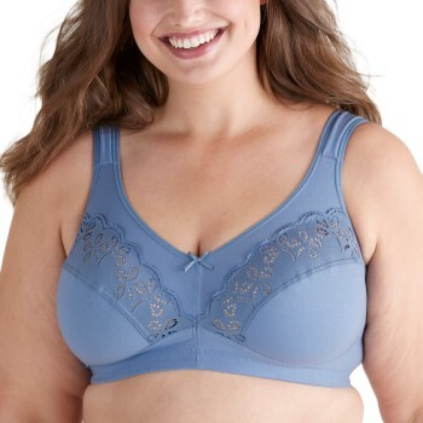 BH Treasure Soft Bra Blå bomull B 105 Dame