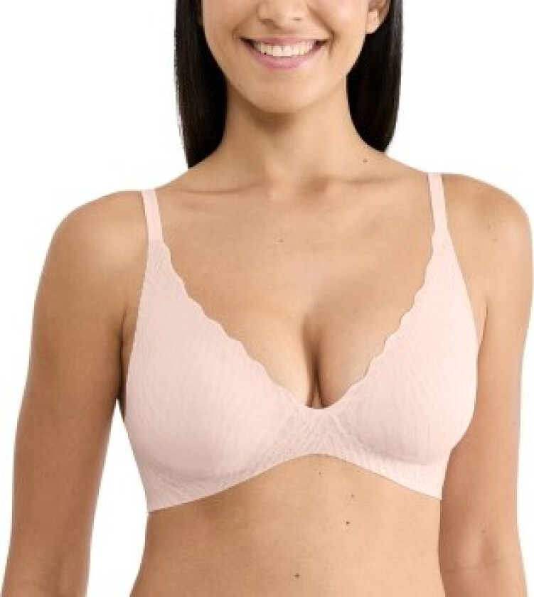BH ZERO Feel Bliss Push-Up Bra Lysrosa X-Large Dame