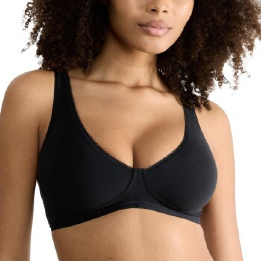 BH Basic Plus Soft Bra Svart B 80 Dame