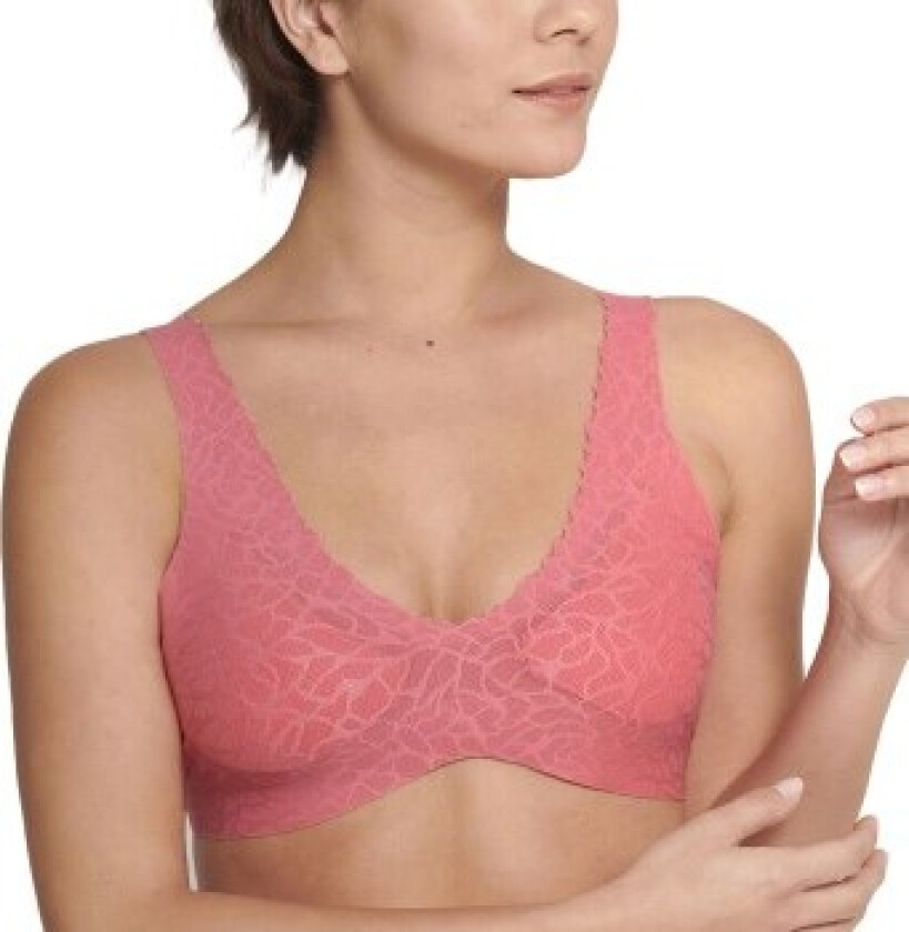 BH ZERO Feel Lace 2.0 Bralette Rosa Medium Dame