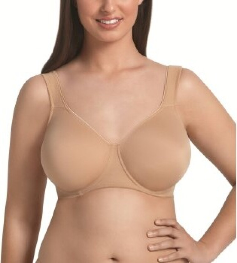 BH Twin Seamless Underwire Bra Beige H 80 Dame