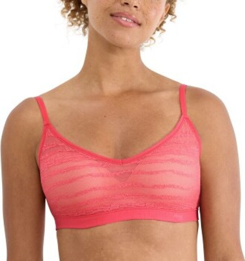 BH FREE Evolve Lace Push-Up Bra Rosa 01 Dame