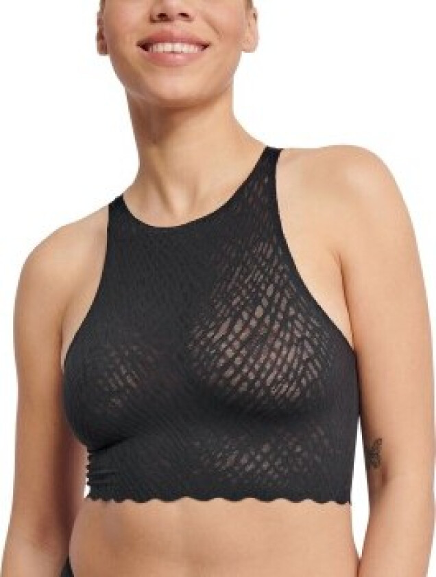 BH ZERO Feel Bliss Crop Top Svart X-Large Dame