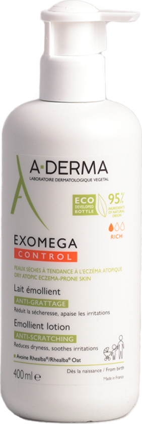 A-Derma Exomega Control Lotion, 400 ml