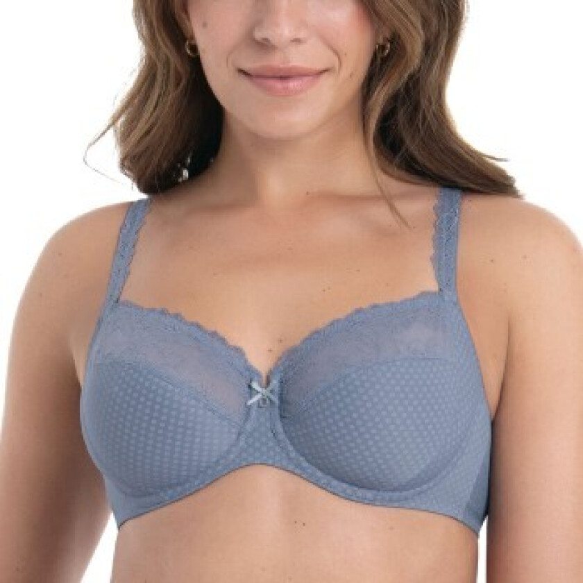 BH Eloise Underwire Bra Blå nylon D 70 Dame