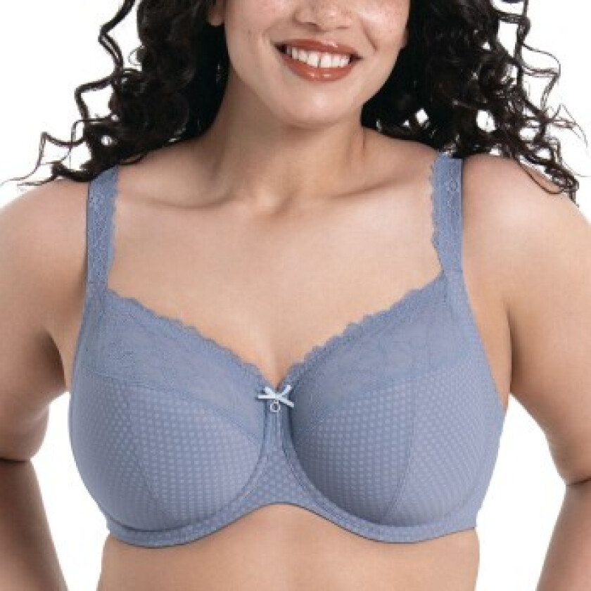BH Eloise Full Cup Underwire Bra Blå nylon I 70 Dame