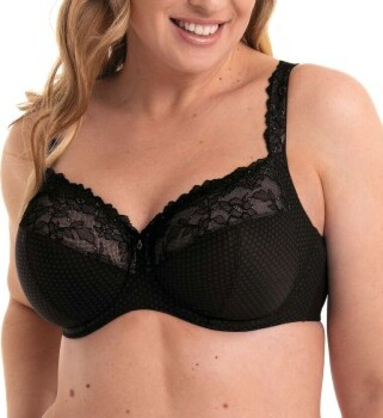 BH Eloise Full Cup Underwire Bra Svart nylon I 80 Dame