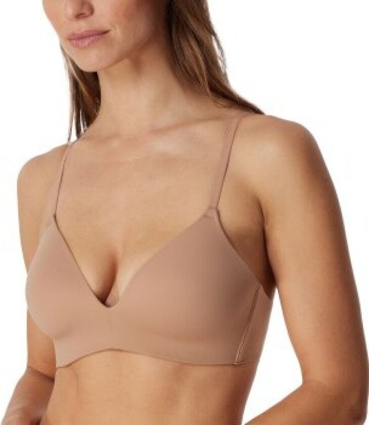 BH Invisible Soft Bra With Underwired Bra Beige B 75 Dame