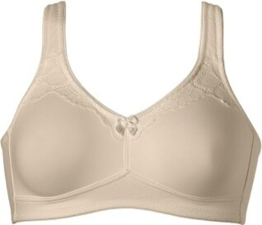 BH Molded Cotton Soft Bra Beige bomull C100 Dame