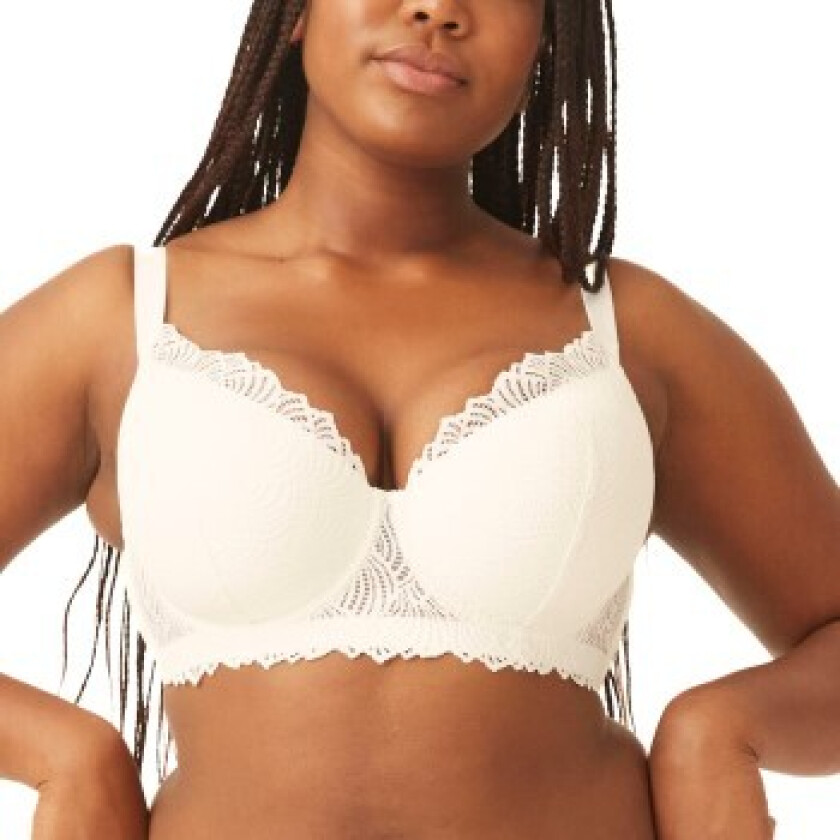 BH Friday Padded Underwired Bra Hvit polyamid C 90 Dame