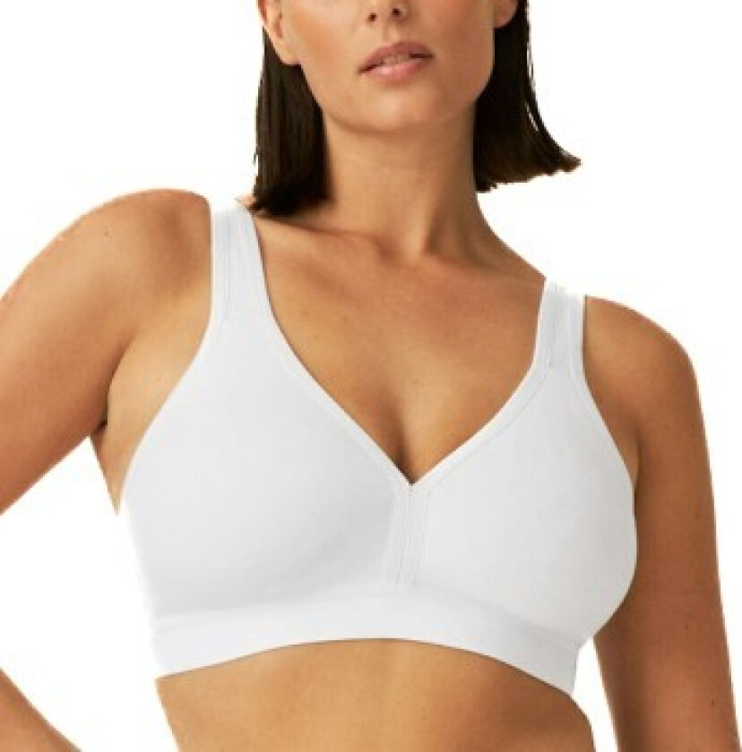 BH Athleisure Soft Bra Hvit bomull C100 Dame