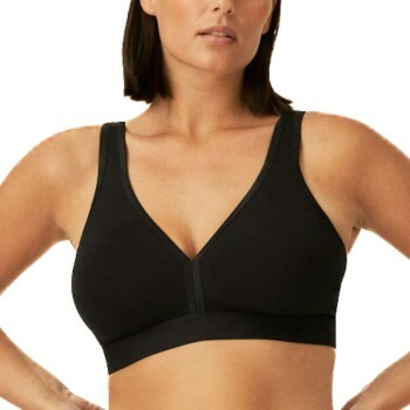 BH Athleisure Soft Bra Svart bomull C100 Dame