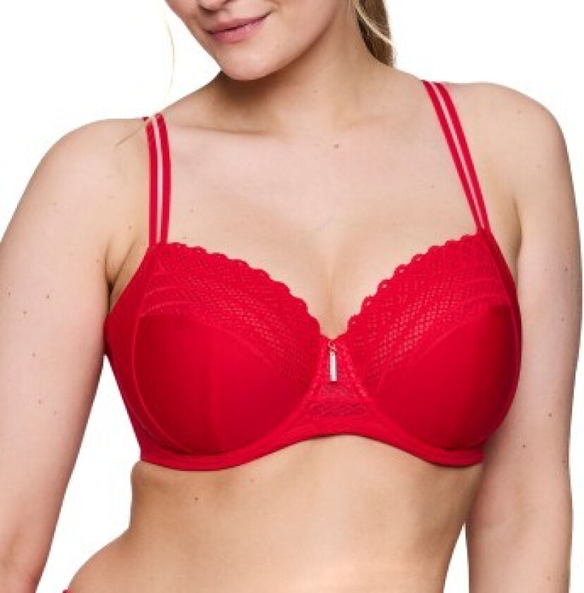 BH Twist Full Cup Bra Rød D 70 Dame