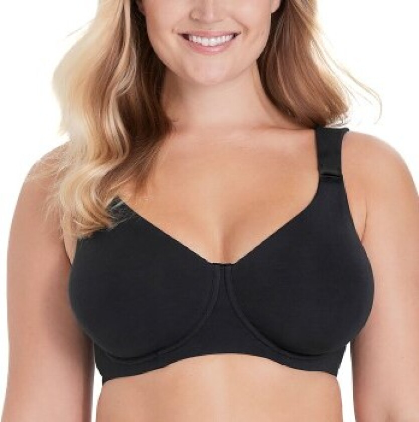 Miss Mary Organic Cotton T-shirt Bra BH Svart B 95 Dame