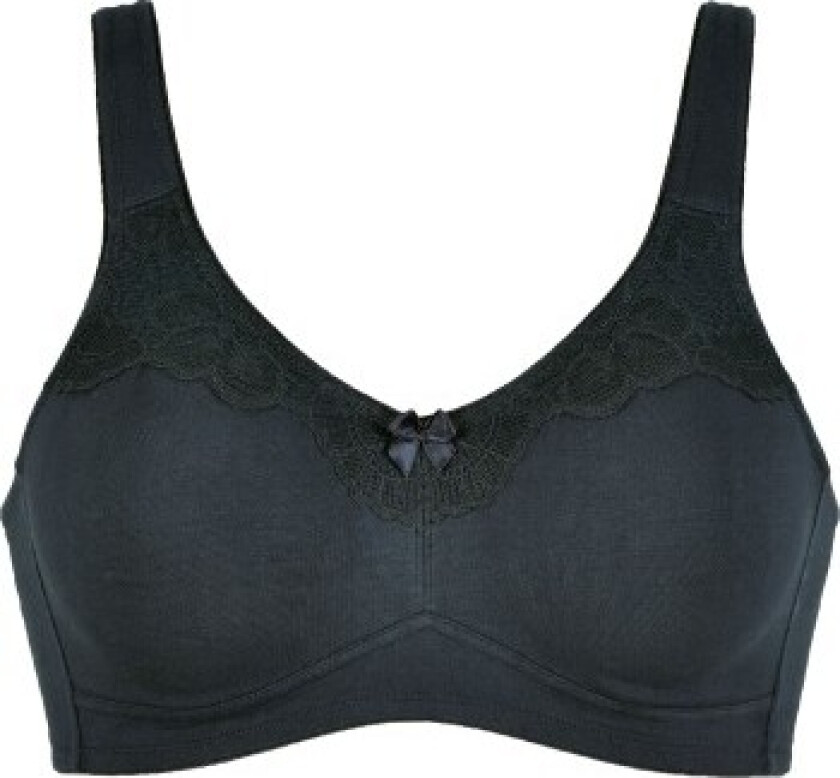 BH Molded Cotton Soft Bra Svart bomull C100 Dame