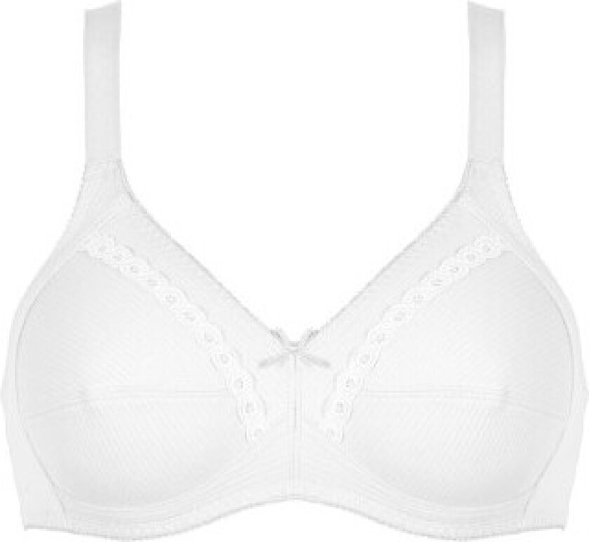 BH Cotton Soft Bra Hvit bomull A 100 Dame