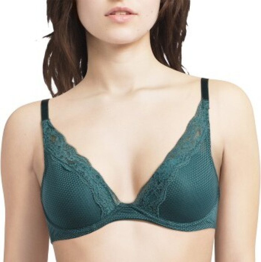 BH Brooklyn Plunge Bra Grønn F 70 Dame