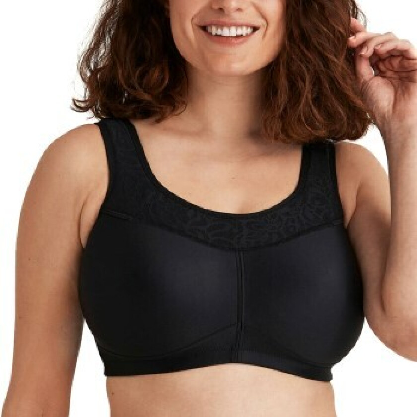 Miss Mary Exhale Comfort T-shirt Sports Bra BH Svart B 105 Dame
