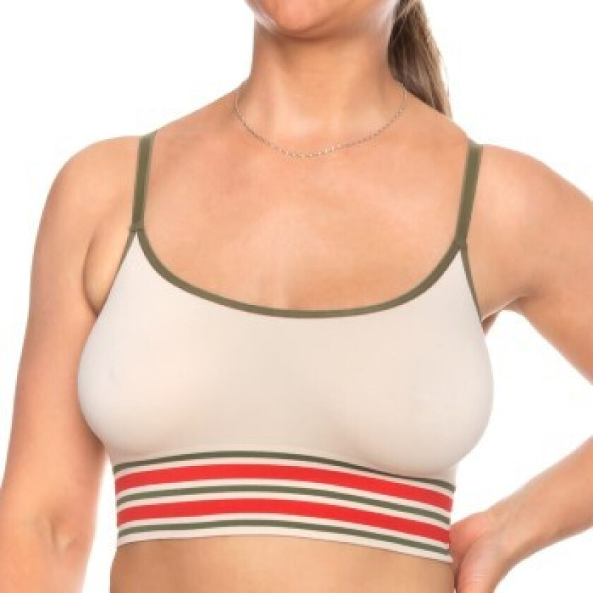 BH Lucia Long Bra Top Beige polyamid Small Dame