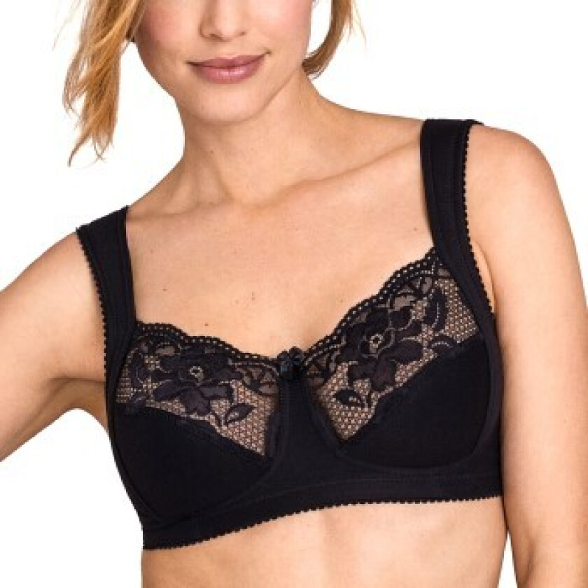 Miss Mary Lovely Lace Soft Bra BH Svart H 115 Dame