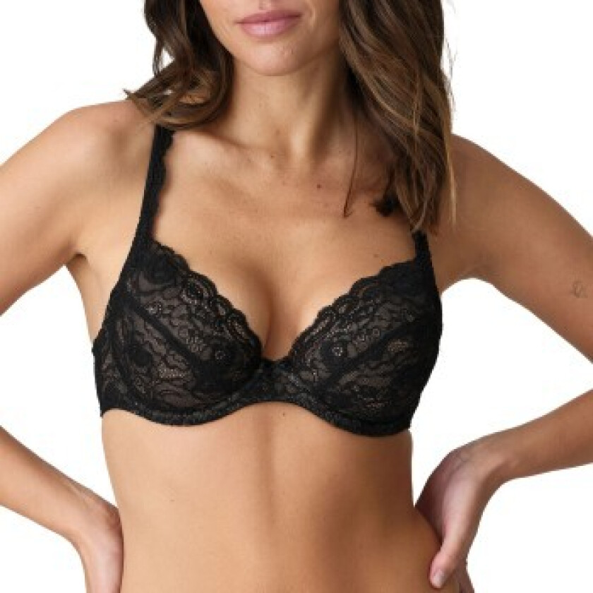 BH Cyrile Push-Up Bra Removable Pads Svart E 65 Dame