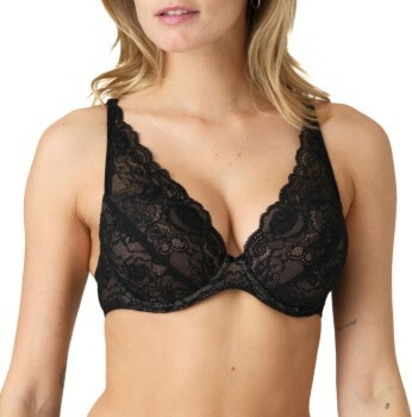 BH Cyrile Padded Plunge Bra Svart C 90 Dame