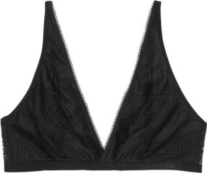 Marc O Polo Lace Bralette BH Svart polyamid Medium Dame