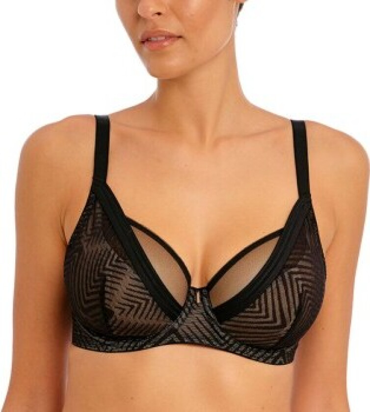 BH Tailored UW High Apex Plunge Bra Svart H 60 Dame