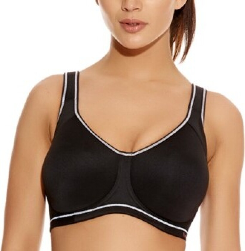BH Sonic Underwired Moulded Sports Bra Svart I 70 Dame