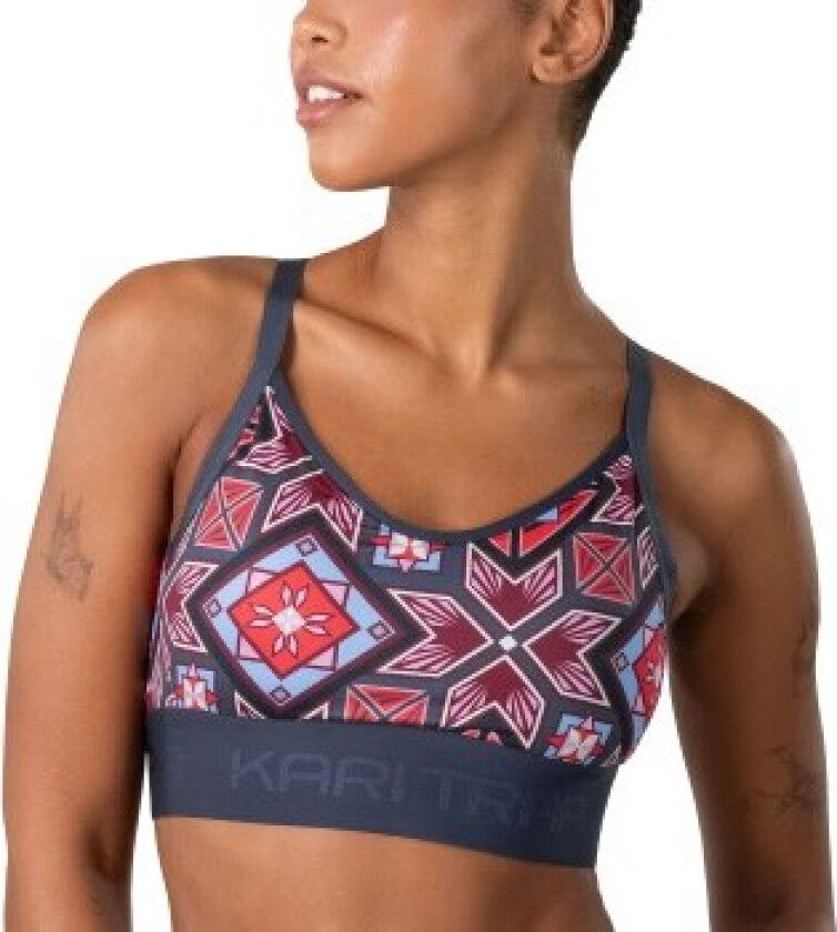 BH Fröya Wool Sports Bra Mørkblå polyester Large Dame