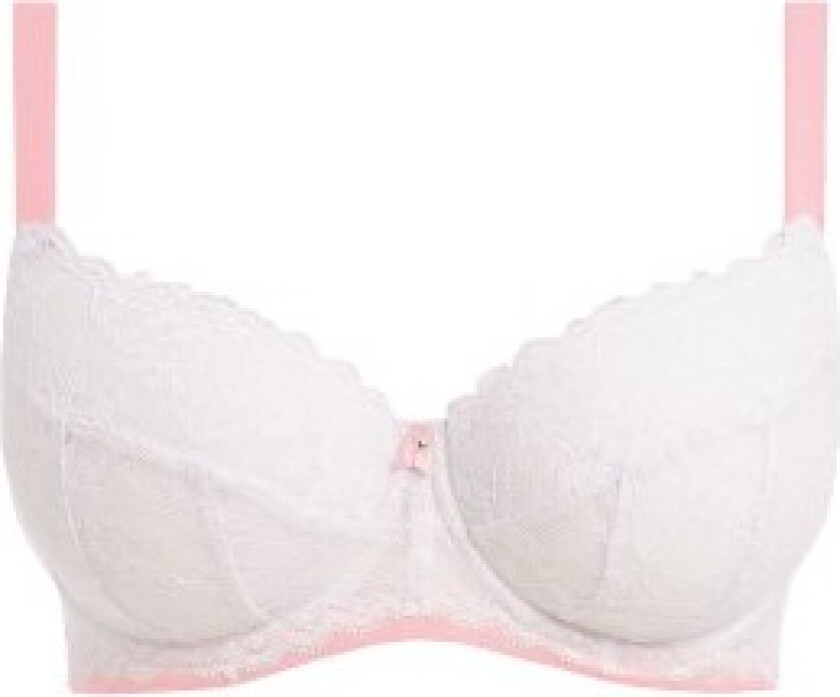 BH Off Beat UW Padded Half Cup Bra Hvit C 80 Dame