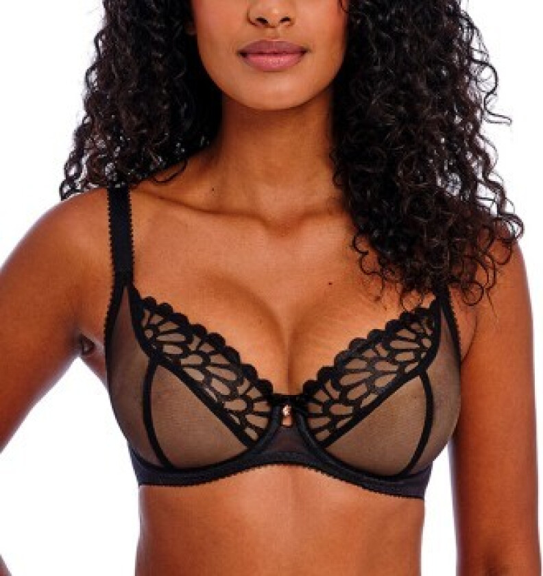BH Loveland UW Plunge Bra Helsvart I 60 Dame