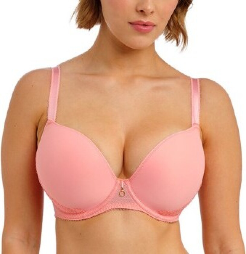 BH Fascinate UW Moulded Plunge T-Shirt Bra Korall F 65 Dame