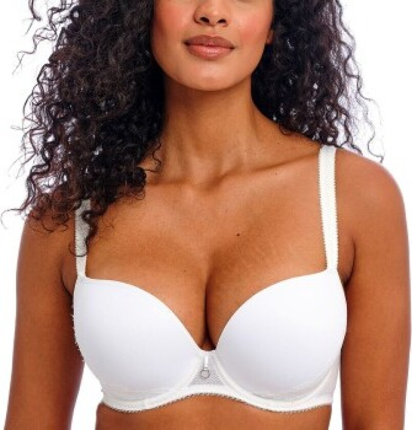 BH Fascinate UW Moulded Plunge T-Shirt Bra Hvit E 70 Dame