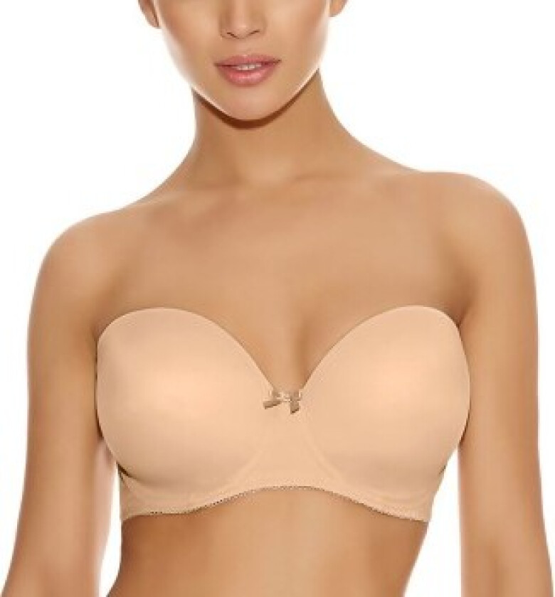 BH Deco Moulded Strapless Bra Beige B 85 Dame