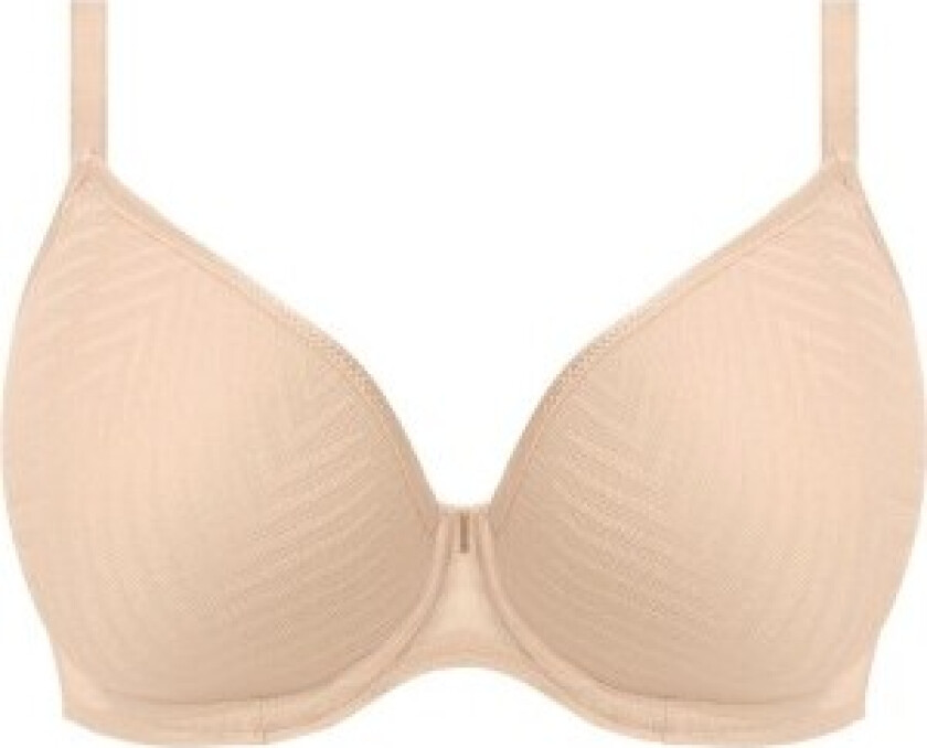 BH Tailored Uw Moulded Plunge T-Shirt Bra Beige G 75 Dame
