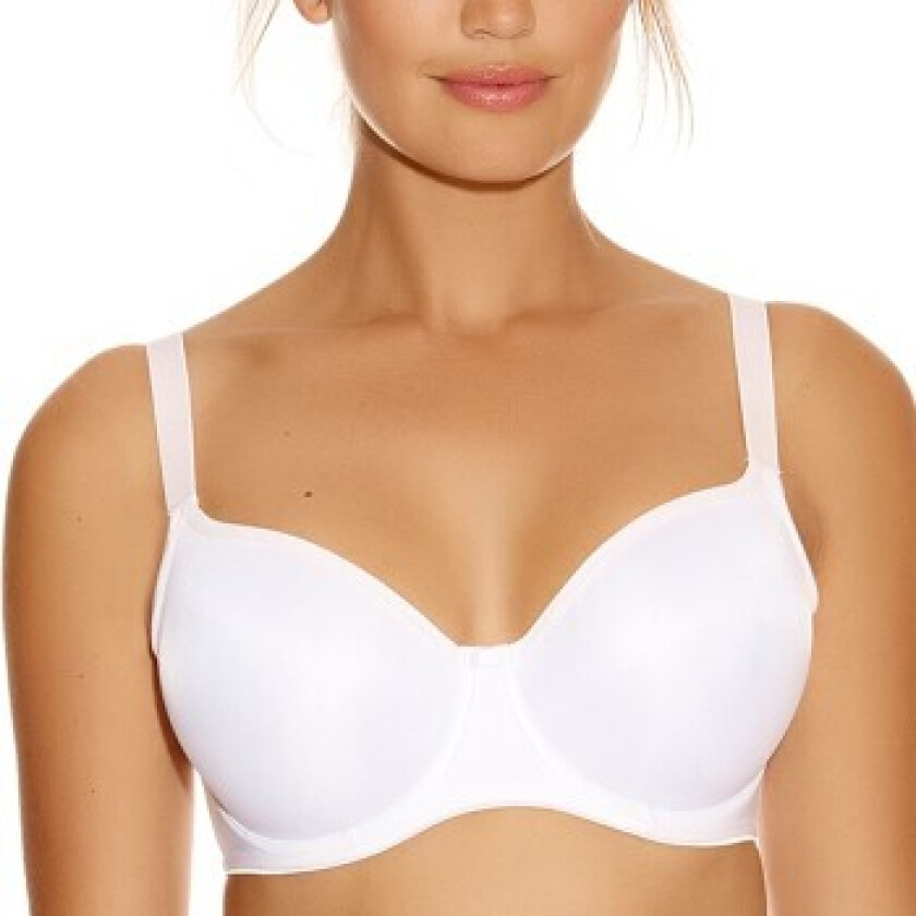 BH Smoothing Moulded Balcony Bra Hvit H 75 Dame