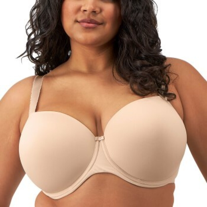 BH Smoothease Underwired Moulded T-Shirt Bra Beige E 90 Dame