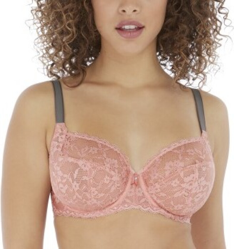 BH Offbeat Undewired Side Support Bra Rosa H 90 Dame