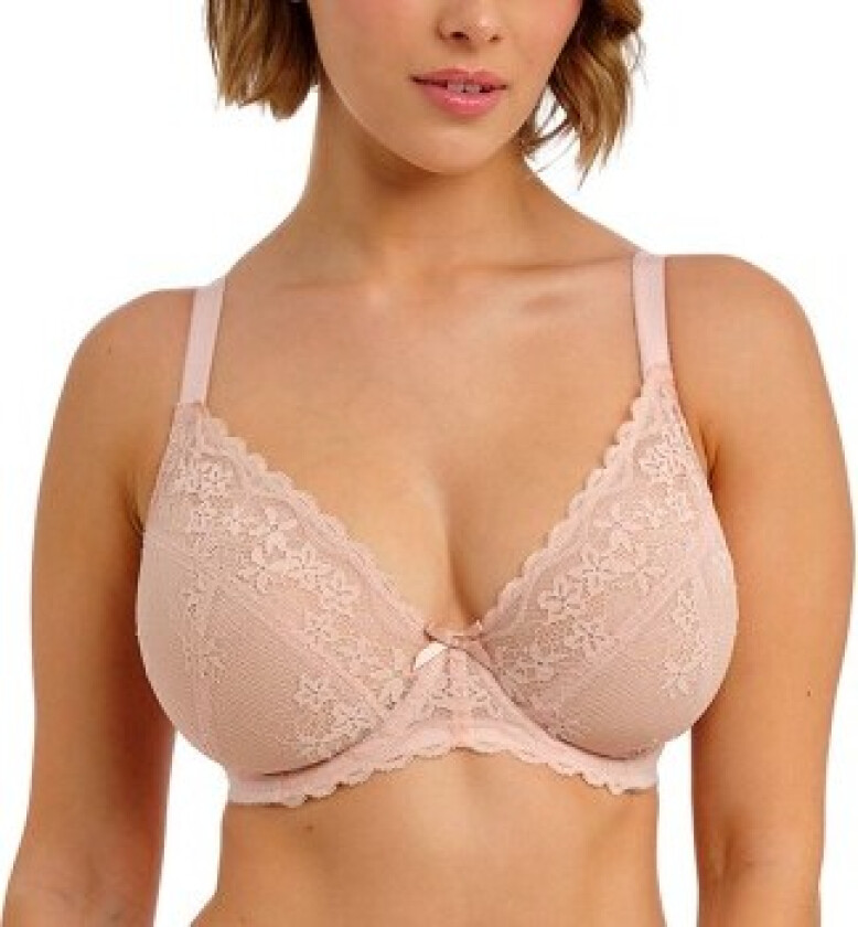 BH Quinn Underwire Plunge Bra Lysrosa E 70 Dame