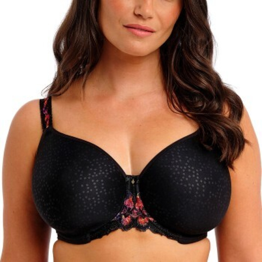 BH Magdalena Moulded Spacer Bra Svart blomstre E 70 Dame