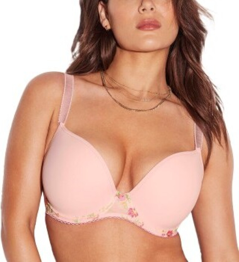 BH Love Crush Moulded Plunge Bra Rosa E 70 Dame