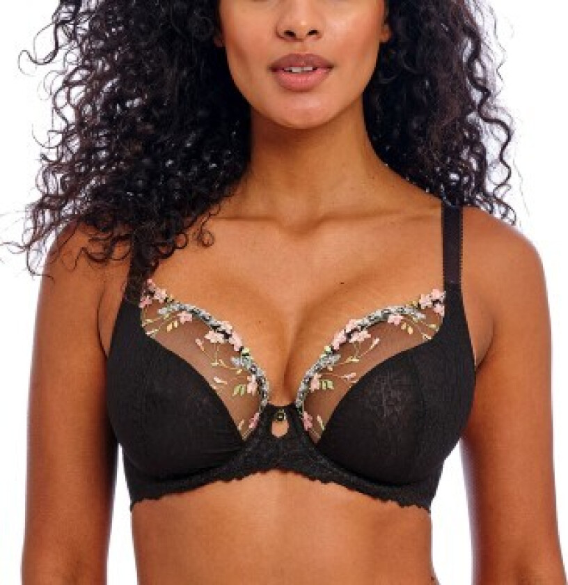 BH Love-Haze Plunge Bra Svart E 70 Dame