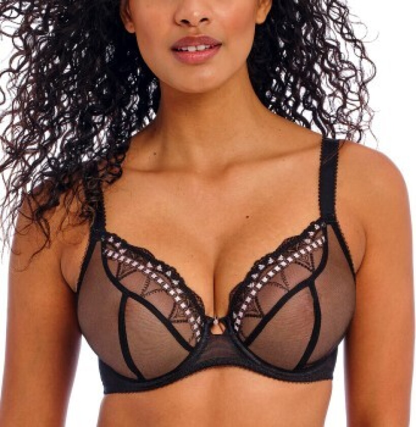 BH Loveland UW Plunge Bra Svart H 65 Dame