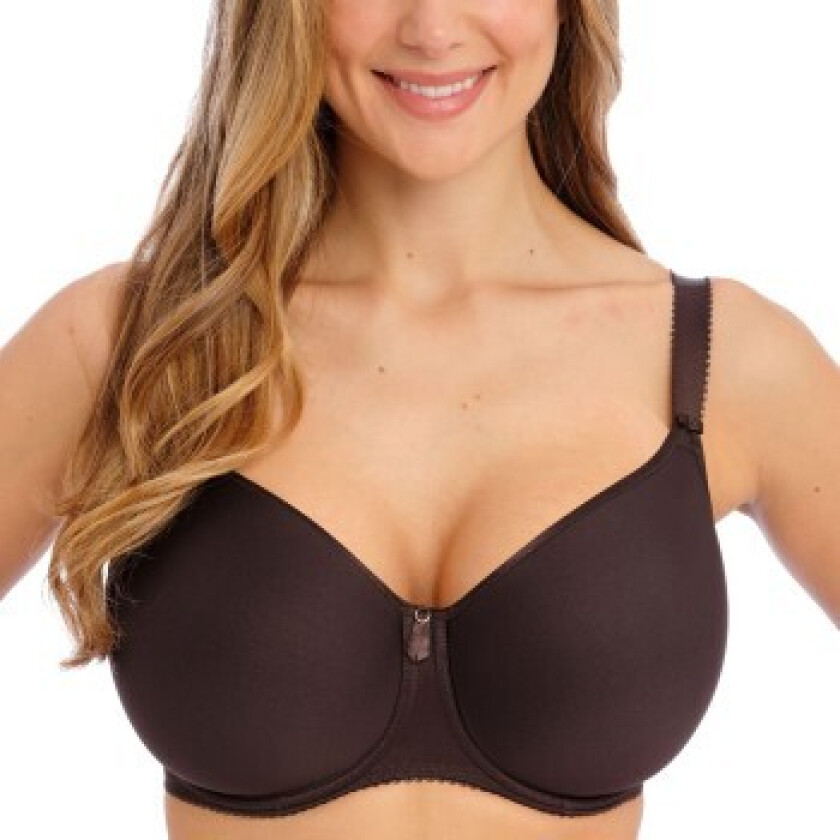 BH Rebecca Essentials UW Moulded Spacer Bra Mørkbrun E 75 Dame