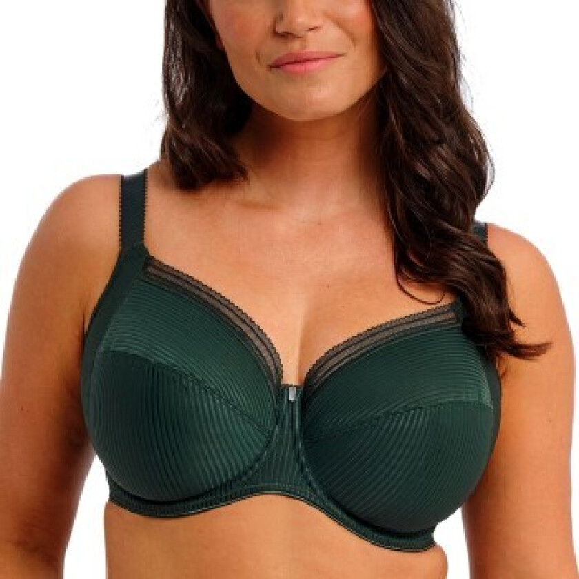 BH Fusion Full Cup Side Support Bra Mørkgrørnn E 85 Dame